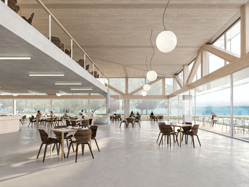 «Univers», projet lauréat du nouveau bâtiment de l’université de Neuchâtel