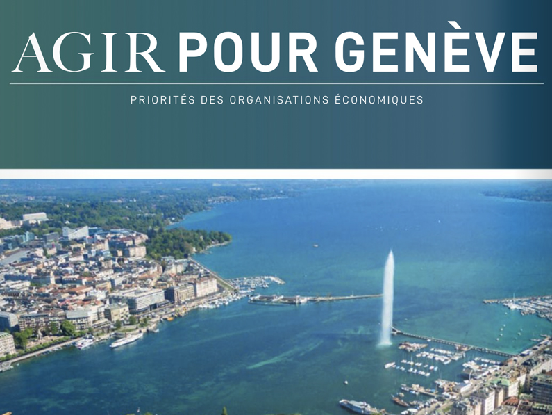 Avec sa brochure «Agir pour Genève», l’économie s’exprime d’une seule voix, enfaveur d’une Genève moderne, responsable et prospère